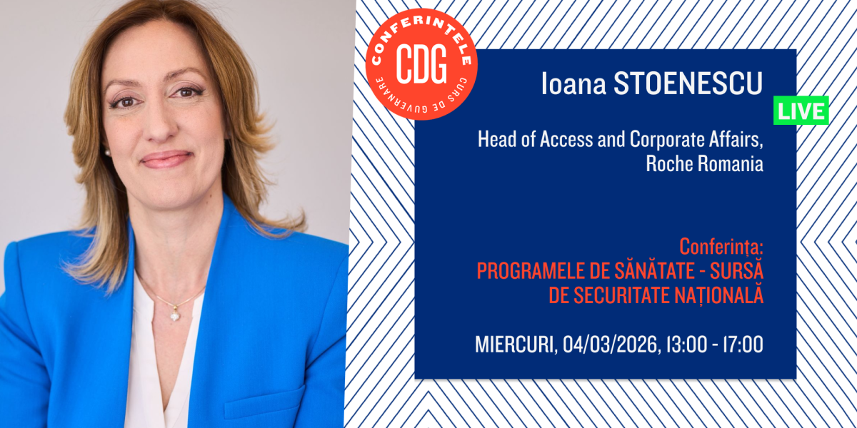 Ioana Stoenescu, Roche România: Investițiile în studii clinice aduc reducerea cu 30% a costurilor și acces gratuit la terapii