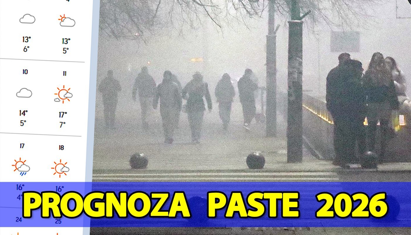 Prognoză Paște 2026: Meteorologii Accuweather au schimbat radical predicțiile pentru București Mai este aproximativ o lună până la sărbătoarea Paștelui, însă bucureștenii se preocupă din ce în ce mai mult de cum va fi vremea în acea perioadă