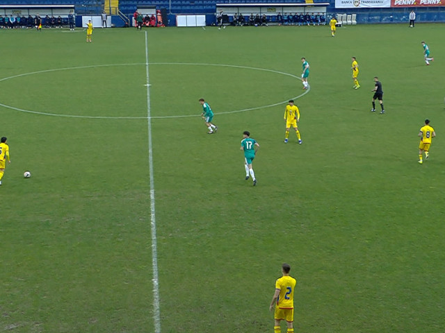 România U19 și Irlanda de Nord U19, egal 0-0, ocazii la ambele porți pe DGS 1