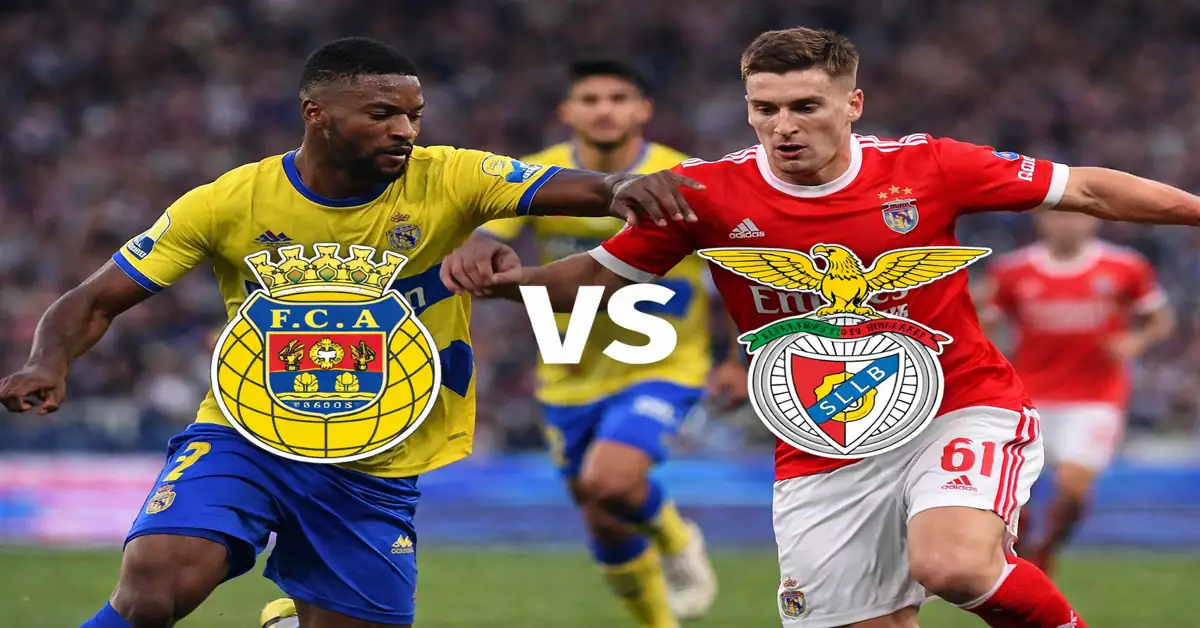 Benfica, favorit clar în partida cu Aroca, va lupta pentru menținerea cursului spre titlu în Portugalia Pe 14 martie, la ora 22:30, stadionul municipal din Aroca va găzdui un meci de interes major pentru campionatul portughez