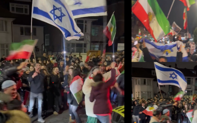 Israeli și iranieni sărbătoresc dispariția lui Khamenei pe străzile din Londra