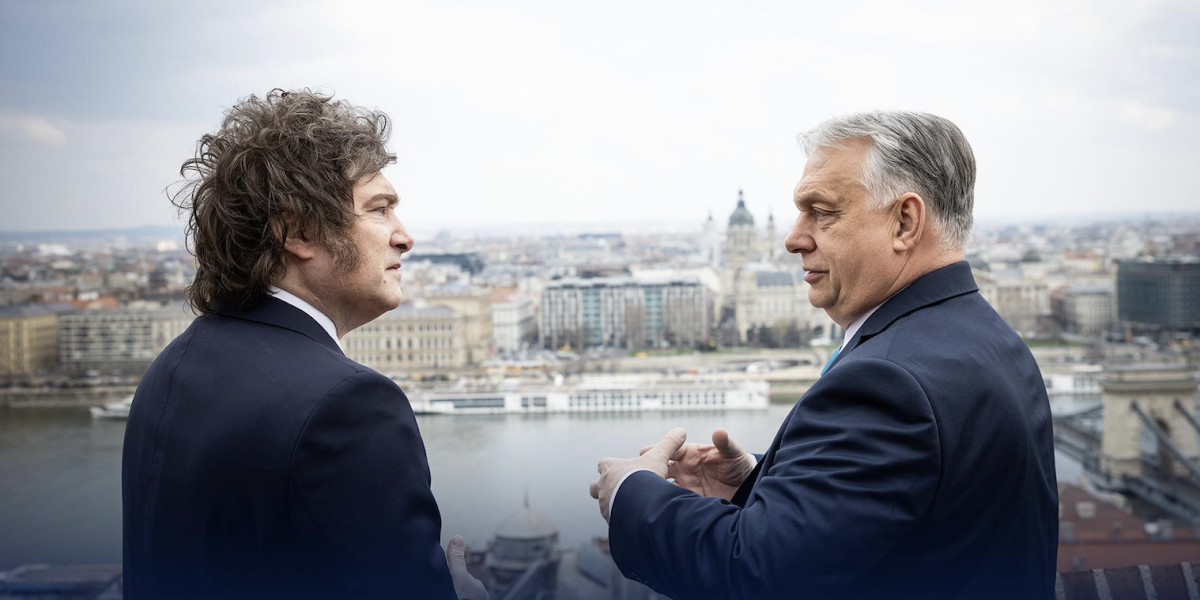 Javier Milei, la Budapesta pentru sprijinirea lui Orban înainte de alegeri; Trump îl susține „necondiționat”