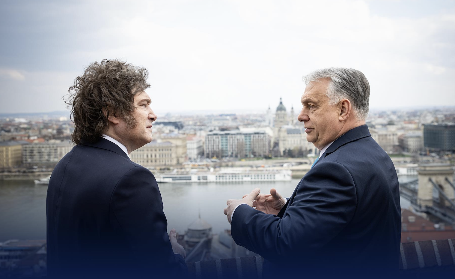 Javier Milei, la Budapesta pentru sprijinirea lui Orban înainte de alegeri; Trump îl susține „necondiționat”