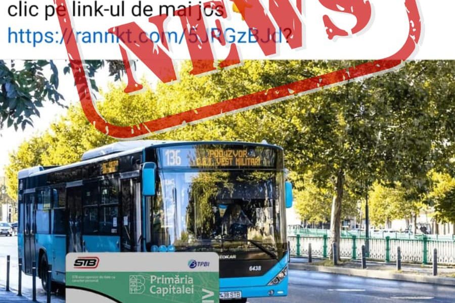 Atenție la capcanele online: compania de transport din București transmite un mesaj clar privind campaniile false Reprezentanții Societății de Transport București (STB) lansează un avertisment ferm pentru călători, atrăgând atenția asupra existenței unor campanii de înșelătorie distribuite pe internet