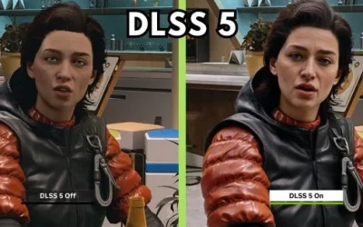 NVIDIA surprinde din nou lumea gamingului cu lansarea tehnologiei DLSS 5, cea mai avansată versiune a sistemului de upscaling a imaginilor, ce promite să ridice bariera realismului digital