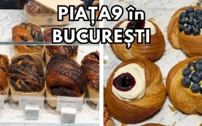 Piața9 își face intrarea oficială în București cu cozi și deserturi de top Câteva luni mai târziu decât era planificat, Piața9, celebrul lanț de brutării originar din Oradea, a deschis oficial primul său local în București, pe Calea Victoriei 145