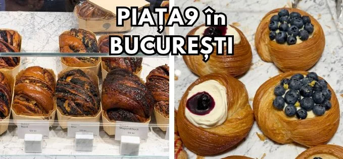 Piața9 își face intrarea oficială în București cu cozi și deserturi de top Câteva luni mai târziu decât era planificat, Piața9, celebrul lanț de brutării originar din Oradea, a deschis oficial primul său local în București, pe Calea Victoriei 145