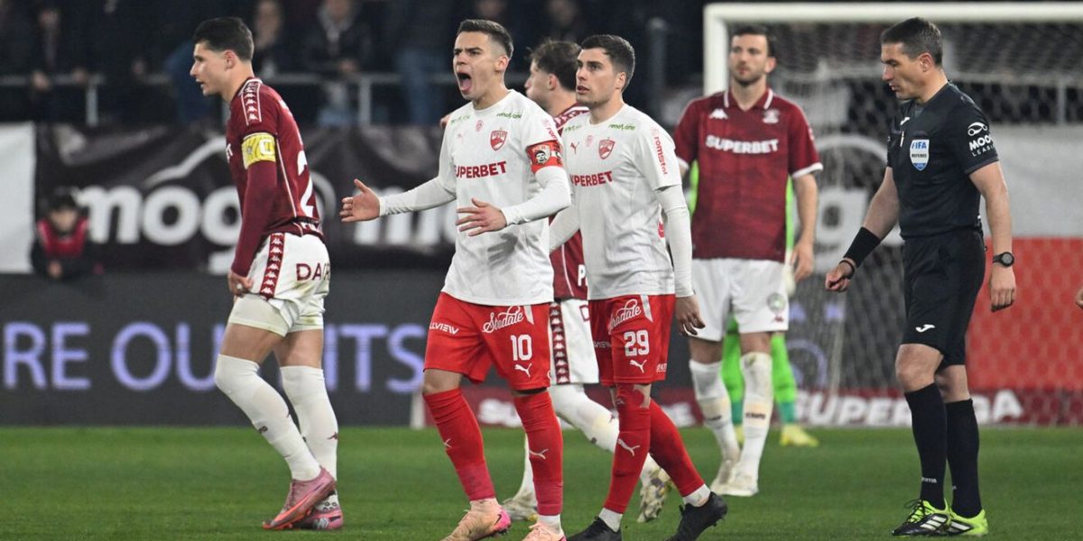 Sancțiuni de peste 32.000 lei după jocul Rapid-Dinamo