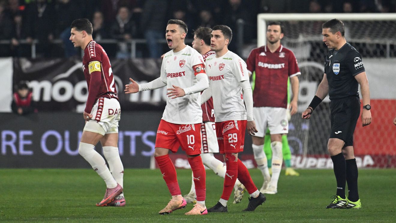 Sancțiuni de peste 32.000 lei după jocul Rapid-Dinamo