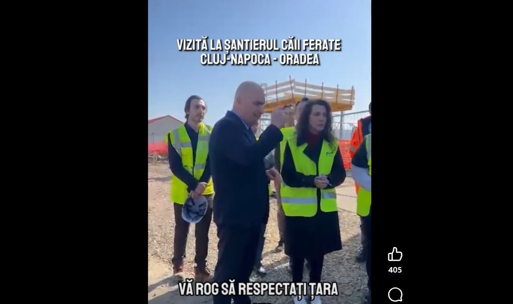Ilie Bolojan, premierul României, a efectuat vineri o vizită de lucru pe șantierul de modernizare și electrificare a căii ferate dintre Cluj-Napoca și Oradea, o investiție strategică pentru dezvoltarea infrastructurii feroviare din vestul țării