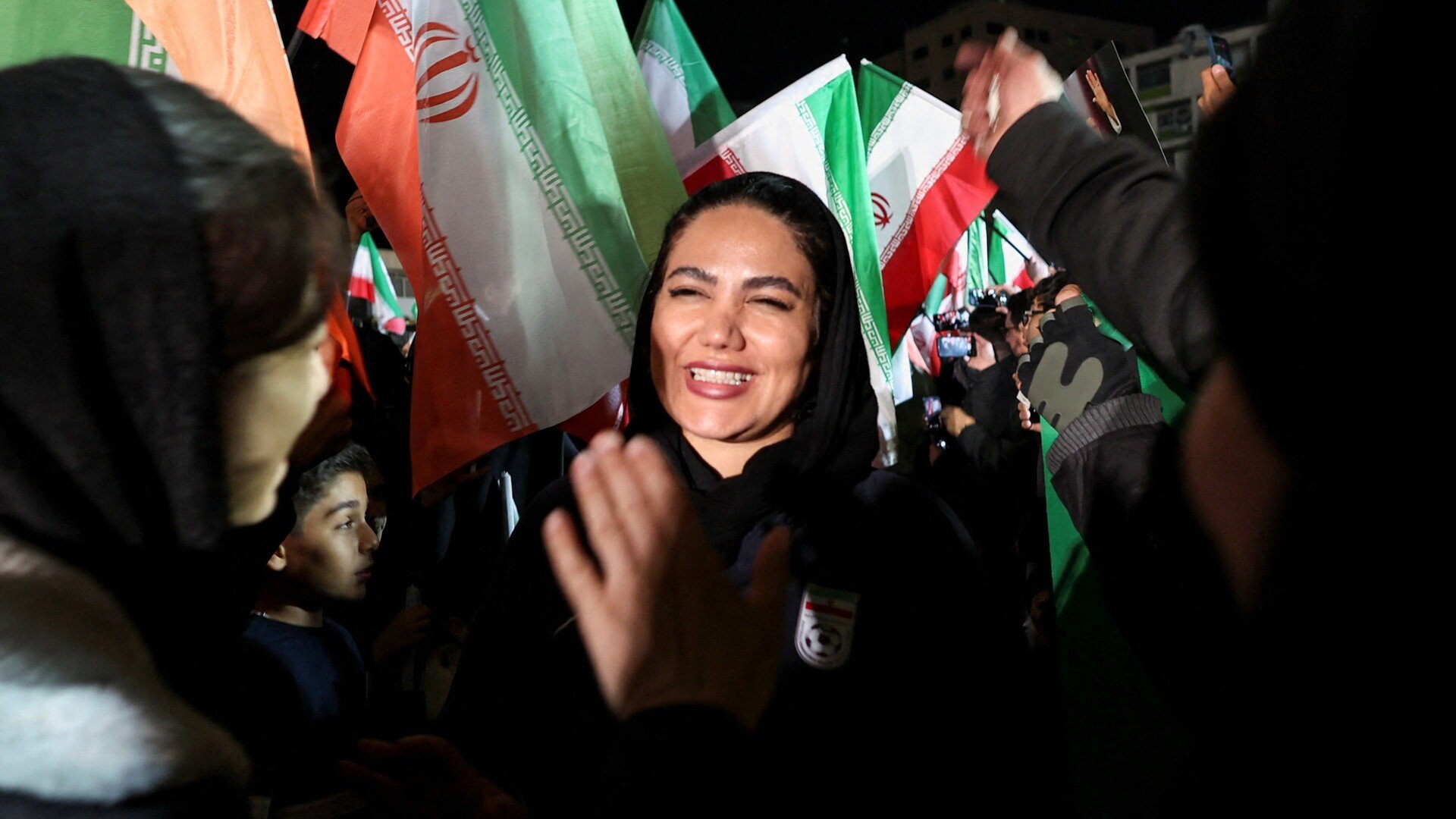 Jucătorii iranieni, sărbătoriți în Teheran după victorie
