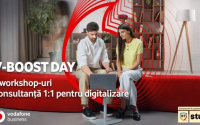 Vodafone Business a lansat o nouă ediție a inițiativei V-Boost, într-un format extins și mai intens decât cele anterioare, marcând astfel o etapă semnificativă în sprijinirea startupurilor din ecosistemul local