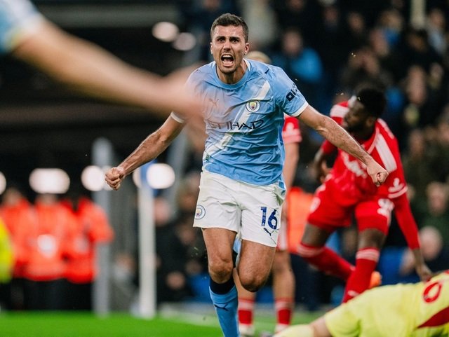 Manchester City și-a împărțit punctele cu Nottingham Forest într-un meci cu răsturnări de scor, scor final 2-2, în cadrul etapei a 29-a din Premier League