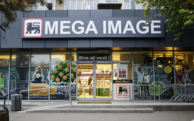 România are acum trei lanțuri de magazine alimentare cu peste 1.000 de unități, inclusiv Mega Image