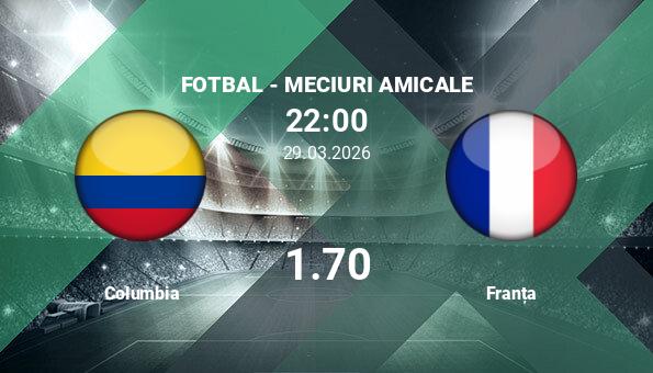 Duminică seara, pe Northwest Stadium, va avea loc un meci amical internațional între naționalele de fotbal ale Franței și Columbiei, o partidă așteptată cu interes de fanii celor două țări
