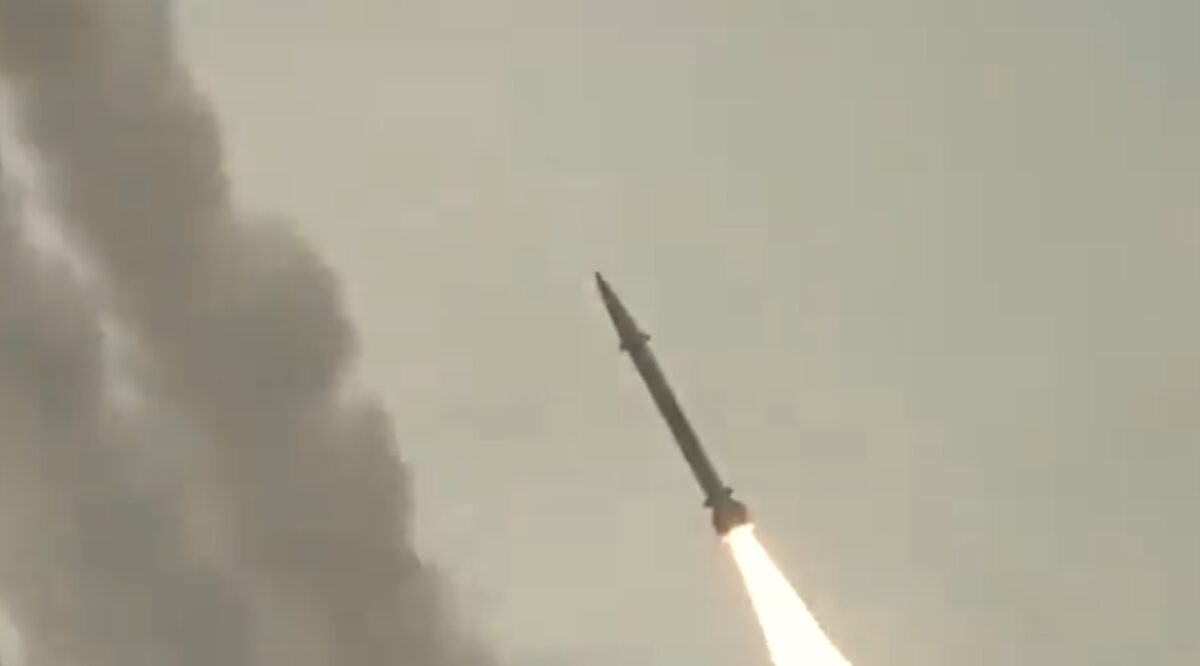 NATO anunță interceptarea unei rachete lansate din Iran