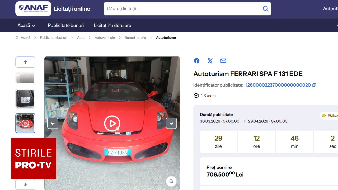ANAF a desființat sistemul de licitații tradițional și a introdus o platformă digitală, accesibilă oricui, de pe telefon sau calculator Autoritățile fiscale au revolutionat modul în care vând bunurile confiscate sau execute silit, punând la dispoziție o platformă online înlocuitoare a licitațiilor fizice