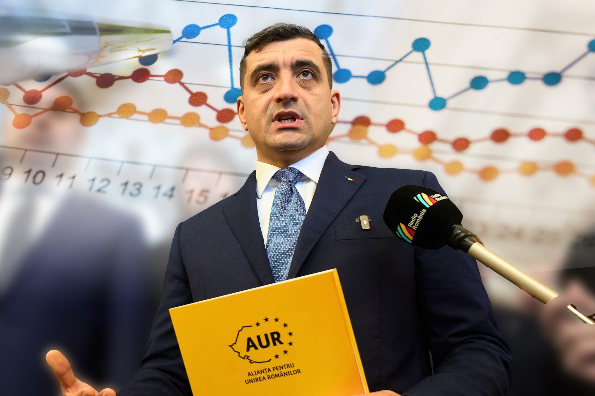 Sondaj Avangarde: AUR, în scădere, rămâne pe primul loc; partidele de la guvernare, în continuare, în top