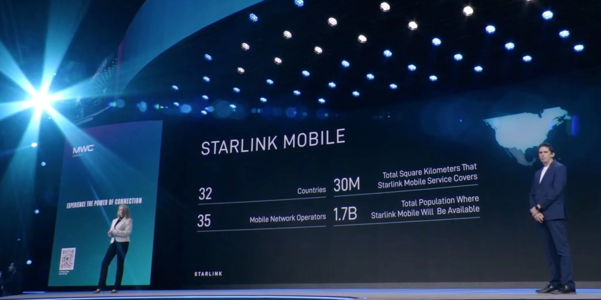 SpaceX lansează Starlink Mobile, va conecta sute de milioane cu 1.200 de sateliți în 2027