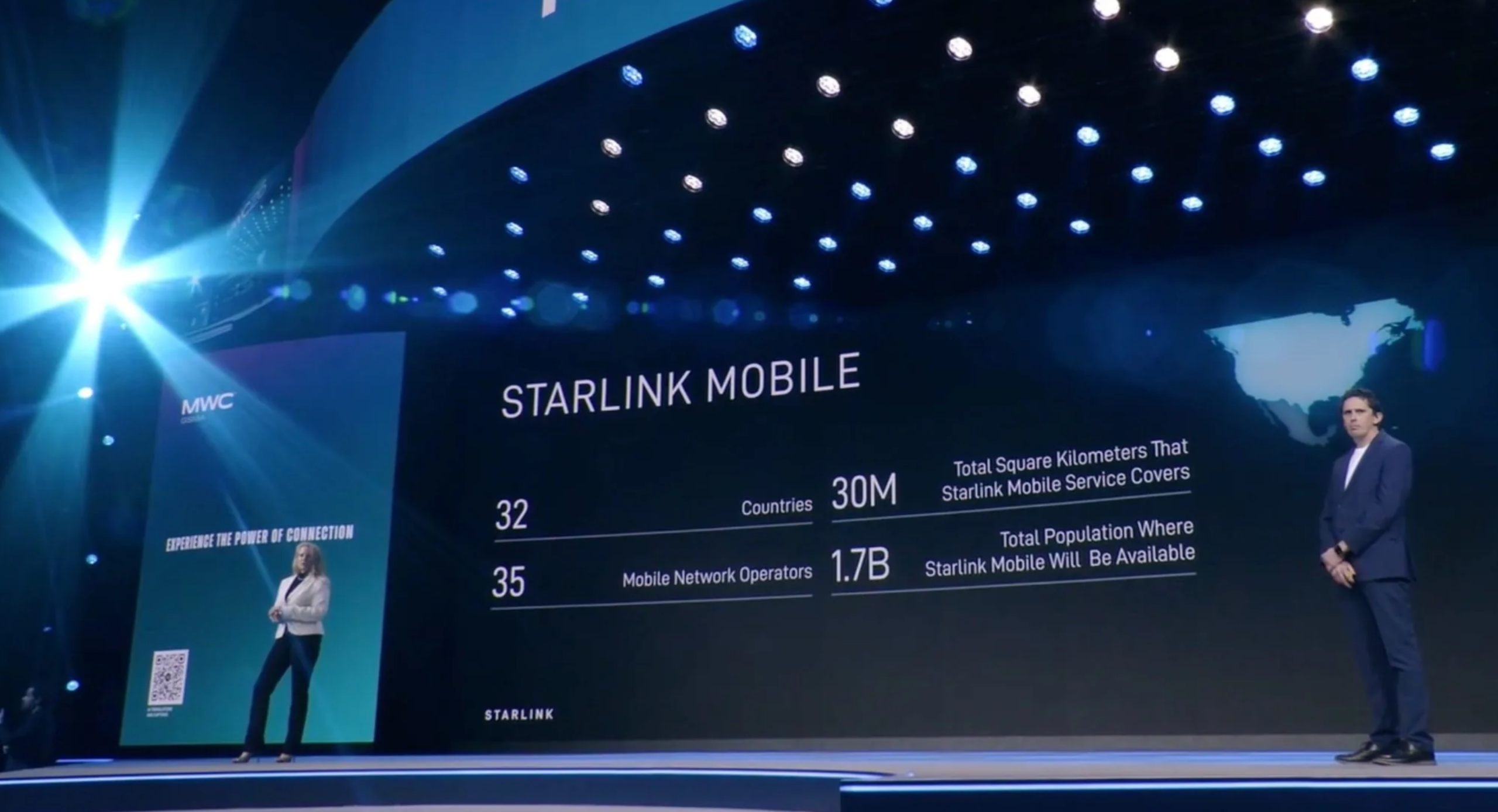 SpaceX lansează Starlink Mobile, va conecta sute de milioane cu 1.200 de sateliți în 2027