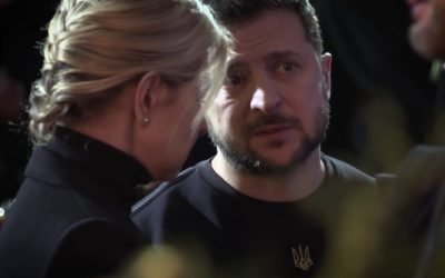 Zelenski: nu mă vizitez des pe soție și copii, e periculos