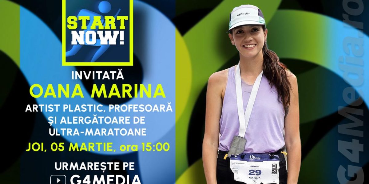 „Start now!” – inițiativa lansată de G4Media, prin podcastul său cu același nume, aduce în prim-plan povești ale oamenilor obișnuiți care aleg să fie eroii propriei vieți, în tăcere, fără aplauze și fără medalii, dar cu o determinare aparte
