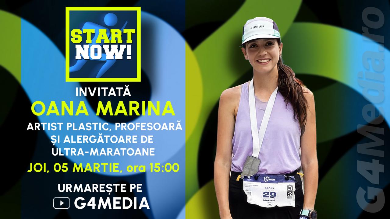 „Start now!” – inițiativa lansată de G4Media, prin podcastul său cu același nume, aduce în prim-plan povești ale oamenilor obișnuiți care aleg să fie eroii propriei vieți, în tăcere, fără aplauze și fără medalii, dar cu o determinare aparte
