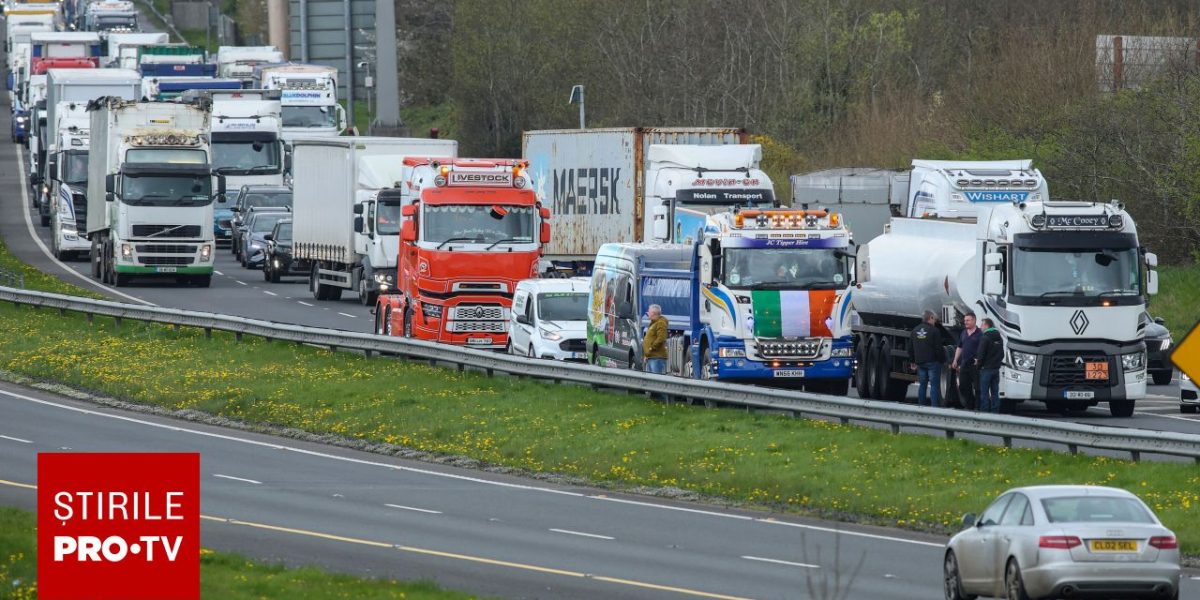 Irlandezi furioși blochează rafinăria: „Scumpirea e ilogică”