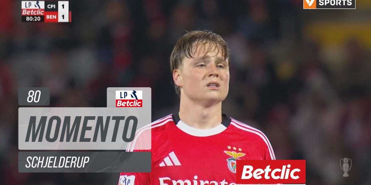 Benfica, victorie cu emoții în Liga Portugal: Schjelderup, gol la 80