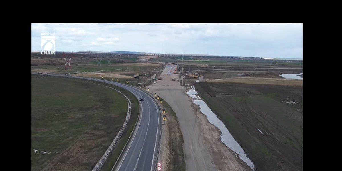 Lucrările la Autostrada Moldovei: Loturile 1 și 2, aproape la jumătate