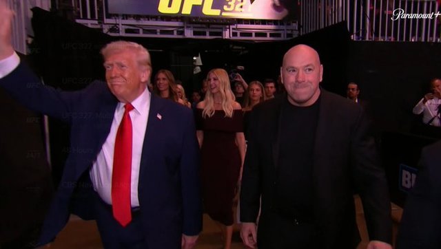 Trump, alături de Rubio, la o gală UFC în Miami – IMAGINI VIDEO