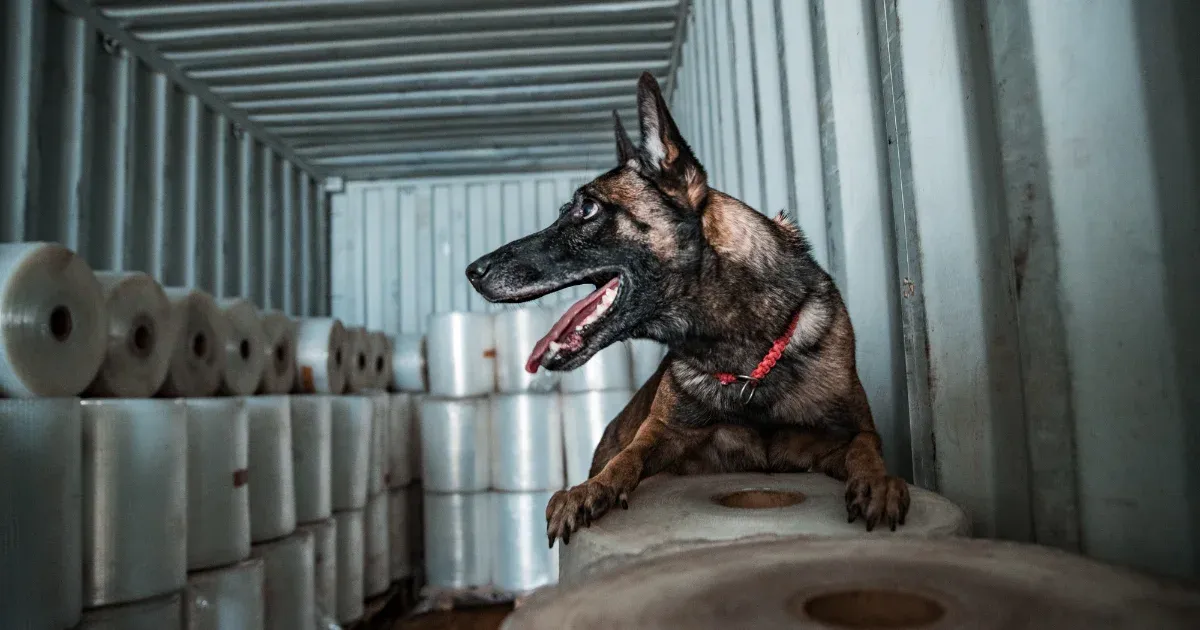 Tico, câinele detectiv, se pensionează după o carieră impresionantă