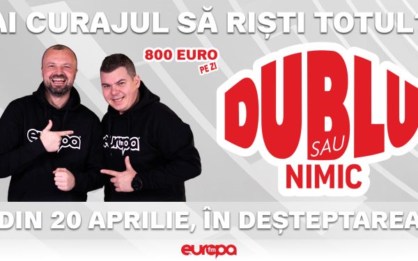 Dublu sau Nimic revine! Show-ul care a cucerit o țară, pe micul ecran
