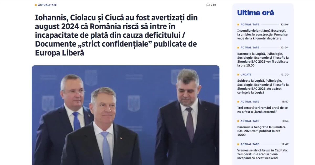 Europa Liberă România se menține în topul celor mai citate publicații, conform ultimului raport al companiei de monitorizare mediaTRUST