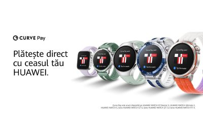 HUAWEI extinde funcția tap-to-pay pe smartwatch-urile sale în toată Uniunea Europeană HUAWEI a anunțat extinderea serviciului Curve Pay în Europa, oferind acum funcționalitatea securizată tap-to-pay pe o gamă largă de smartwatch-uri în peste 30 de piețe, inclusiv toate statele membre UE, Regatul Unit, Norvegia, Islanda și Liechtenstein