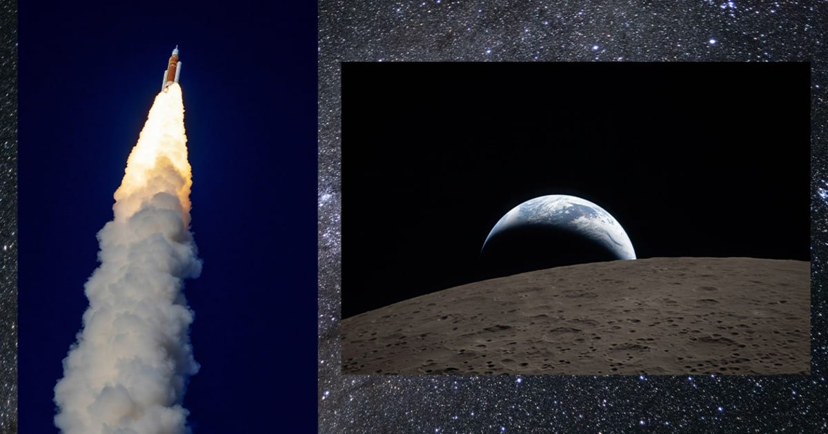 NASA uimește! Cele mai tari poze de la prima misiune lunară după 50 de ani