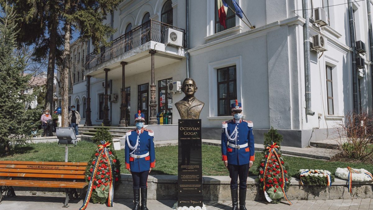 Bustul lui Goga, DISPĂRUT din Copou: Poezia, sub semnul controversei la Iași