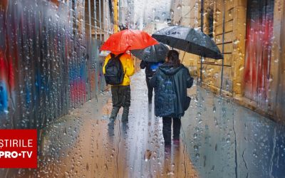 Vremea rea continuă: Temperaturile scad. Ninsori la munte