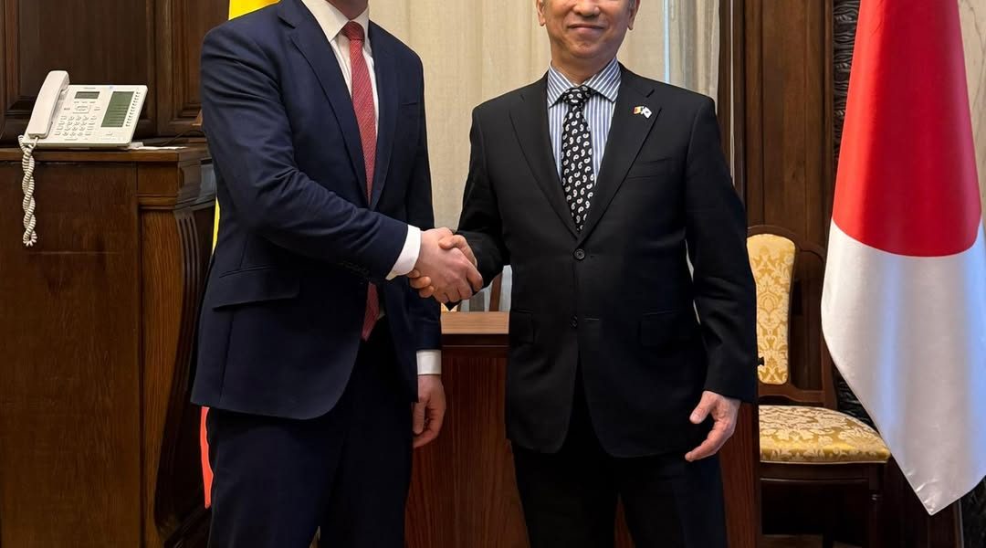 andrei baciu discută cu ambasadorul Japoniei despre cooperarea bilaterală