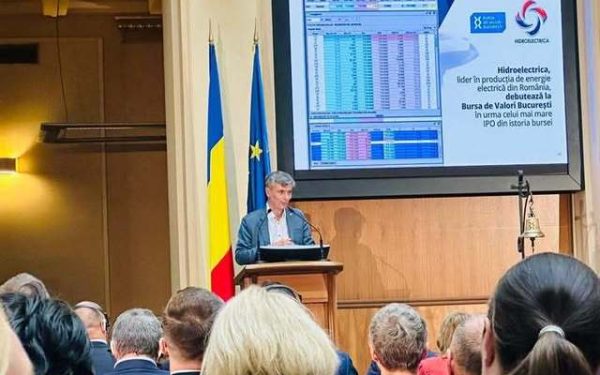 Virgil Popescu jubilează: Hidroelectrica, peste 70 de miliarde lei valoare