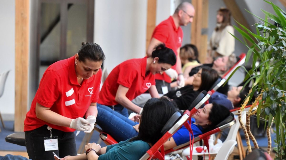 Sânge pentru viață: Campanie de donare la Primăria București, cum te înscrii?