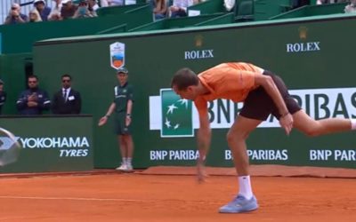 Furia lui Medvedev la Monte Carlo: Șapte rachete sparte și un „bagel” Daniil Medvedev, cap de serie numărul 7, a pierdut controlul la Mastersul de la Monte Carlo, distrugând de șapte ori racheta în timpul unui meci cu Matteo Berrettini