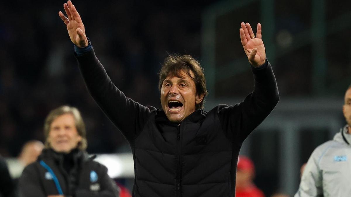 Antonio Conte iese la rampă după înfrângerea Napoli-Milan