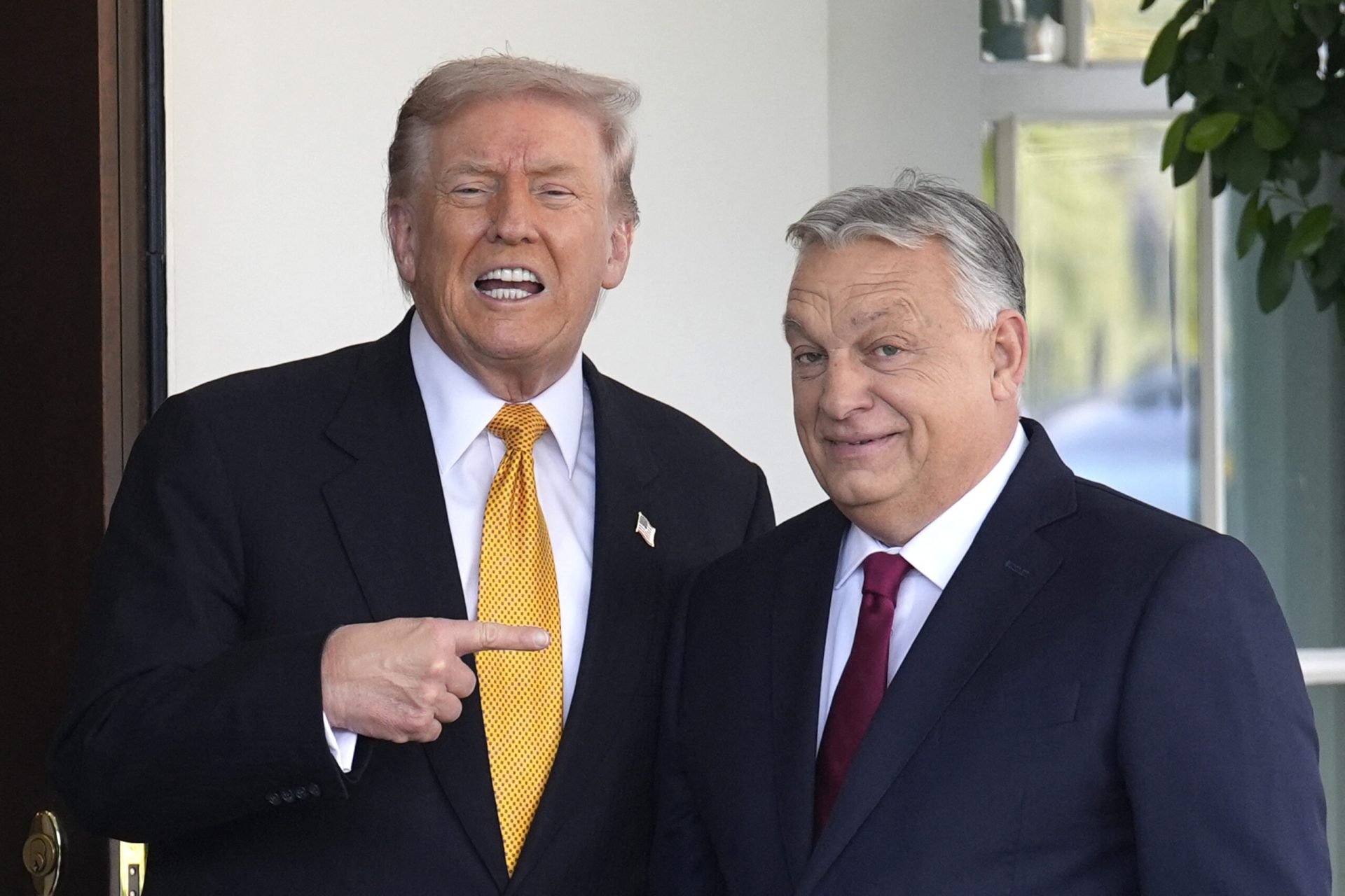DONALD Trump îşi exprimă sprijinul puternic pentru prim-ministrul ungar, Viktor Orban, descriindu-l drept un lider cu „rezultate fenomenale”