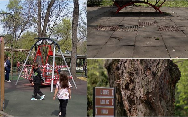 Pericol ascuns în parcurile din București: "Se poate întâmpla oricând rău"