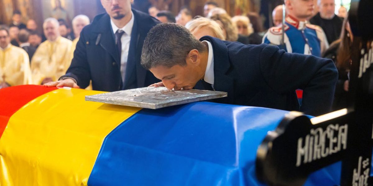 Momente sfâșietoare la înmormântarea lui Mircea Lucescu. România, în doliu