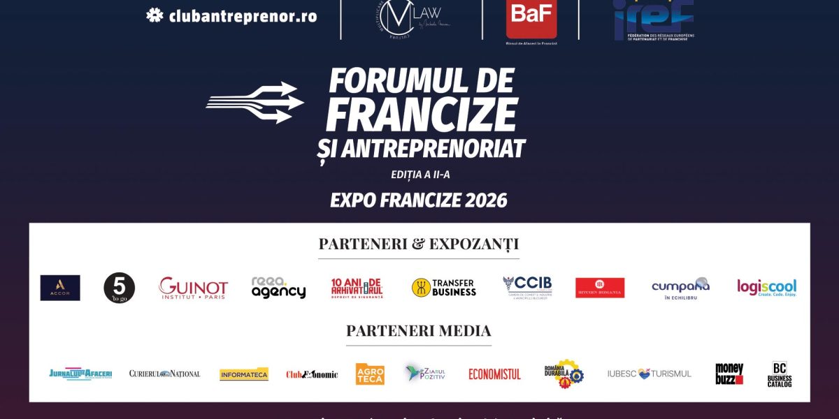 Joi, 26 martie 2026, Institutul Național de Statistică a găzduit cea de-a doua ediție a Forumului de francize și antreprenoriat, un eveniment dedicat promovării și dezvoltării modelelor de afaceri în sistem de franciză din România