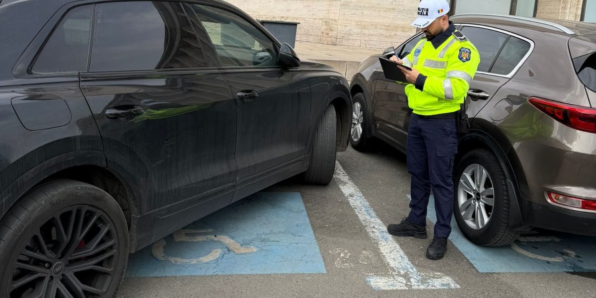 Poliția Locală a Municipiului București a aplicat amenzi în valoare de peste 27.000 de euro, de la începutul anului, pentru șoferii care au parcat ilegal pe locurile destinate persoanelor cu dizabilități