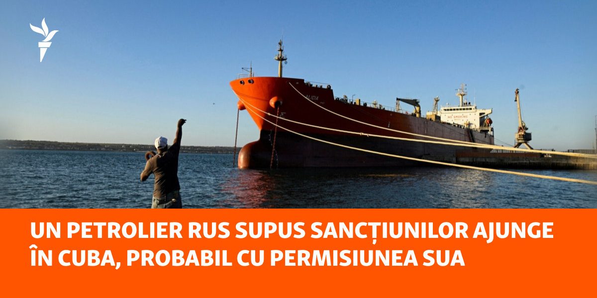 Un petrolier sub pavilion rus, supus sancțiunilor Occidentale, a intrat luni în apele teritoriale cubaneze, evitând o potențială confruntare cu forțele Pazei de Coastă ale Statelor Unite