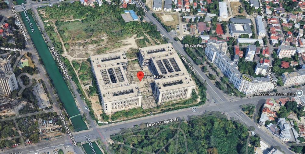 Ruina Casei Radio, propusă pe Dâmbovița: Bucureștiul vrea proiecte mature, nu „spectacol”